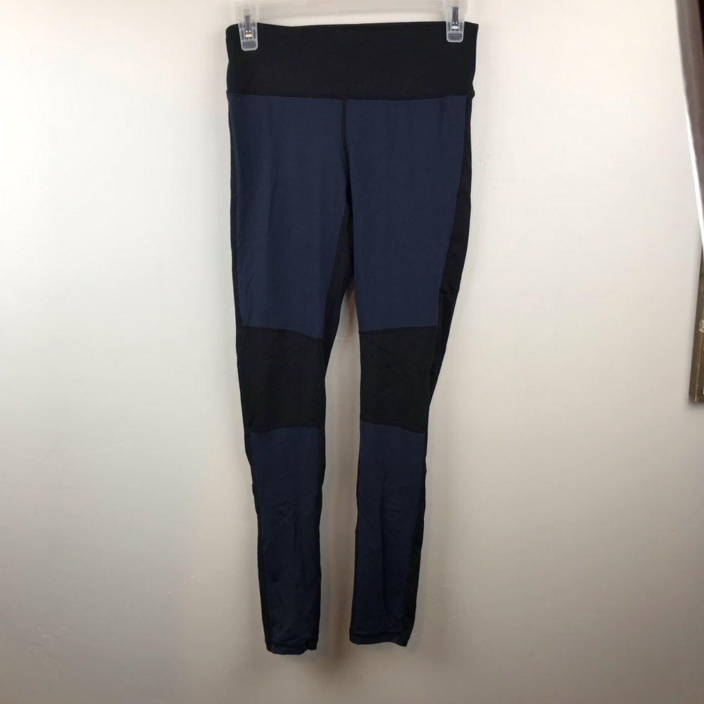 Black and blue Mono B leggings